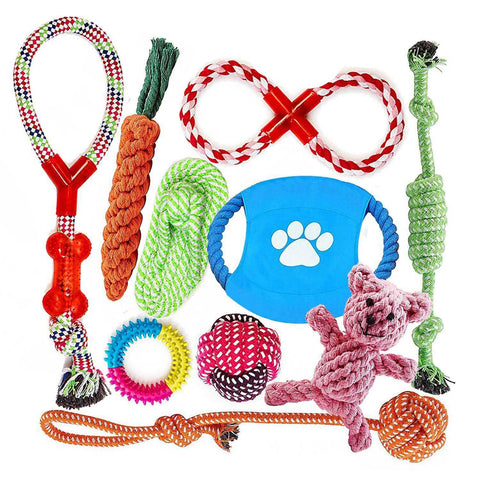 100 Units Indestructible Dog Toys For Aggressive Chewers Best Small Medium Dogs 1000 Pcs Include Rope Ball Dog Birthday Gifts
