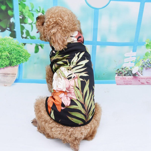 Dog clothes autumn winter dog coats Print thick dog clothes White Black s-xxl sizes super warm jackets