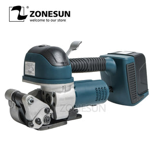 ZONESUN Handheld Electric Balers Automatic Plastic PP PET Belt Box Carton Strapping Machine Free-button P Strapping Tools