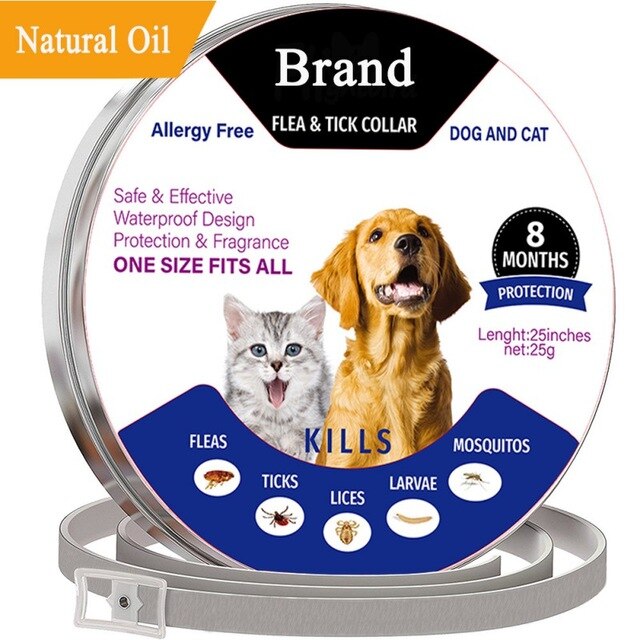 Dog Anti Lice Flea Mite Tick Collar